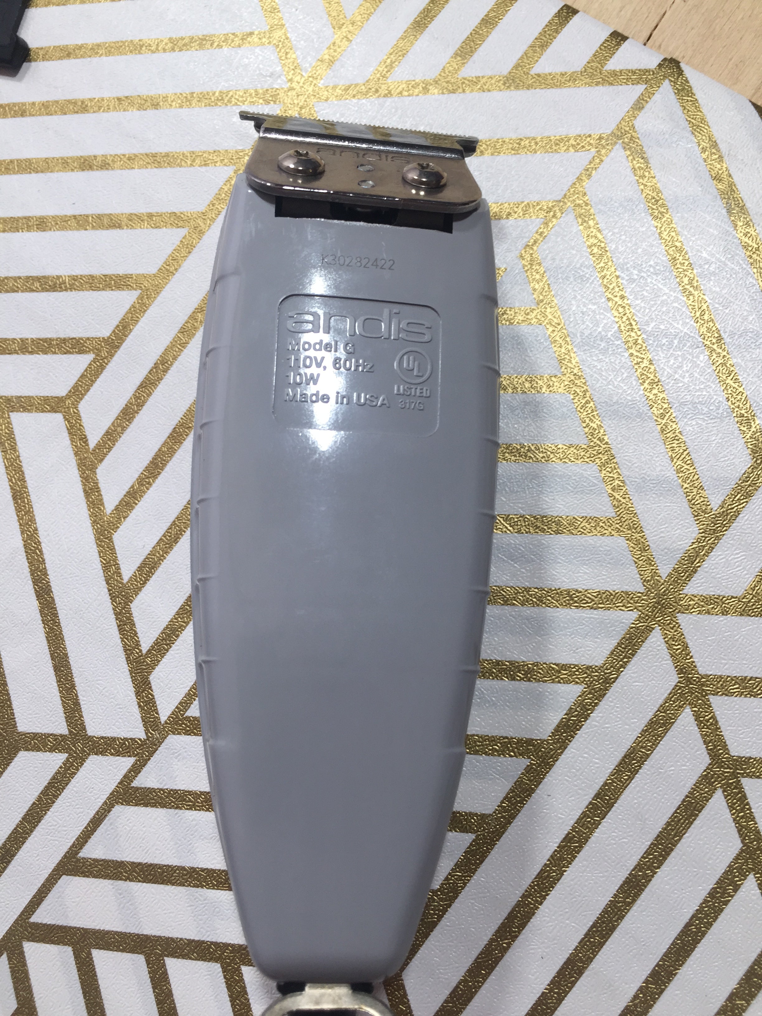 Andis 04710 Professional T-Outliner Beard & Hair Trimmer Carbon Steel T-Blade (8026167673070)